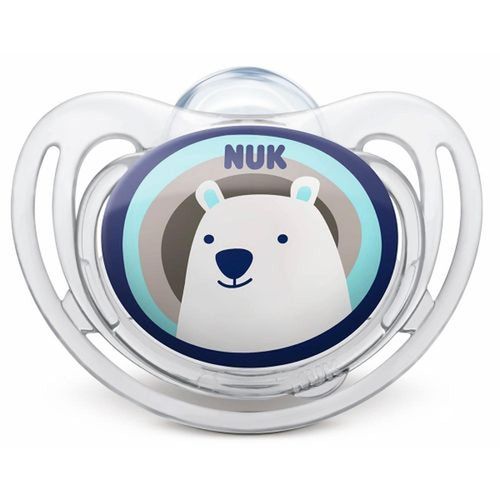 Chupeta Freestyle Nuk Boy Bear Tamanho 1 com 1 Unidade