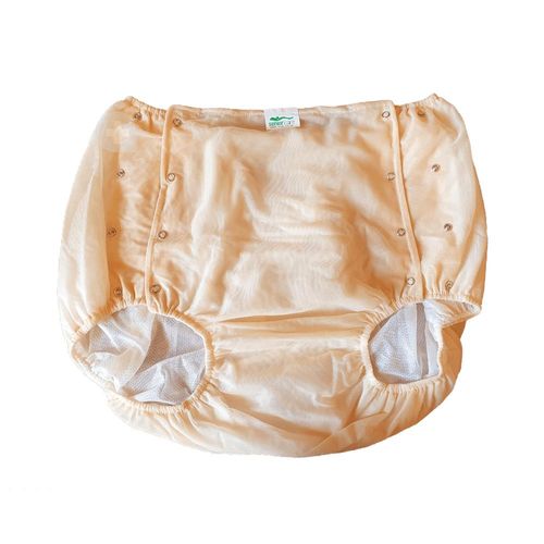Calça Plástica Reutilizável Luxo com Botão Tamanho P Seniorcare com 1 Unidade