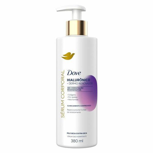 Sérum Corporal Dove Hialurônico + Dermo Renovador 380ml