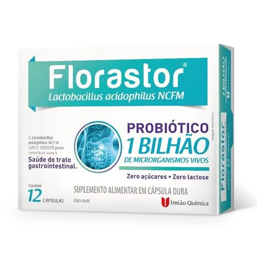 Florastor 1Bi com 12 Cápsulas