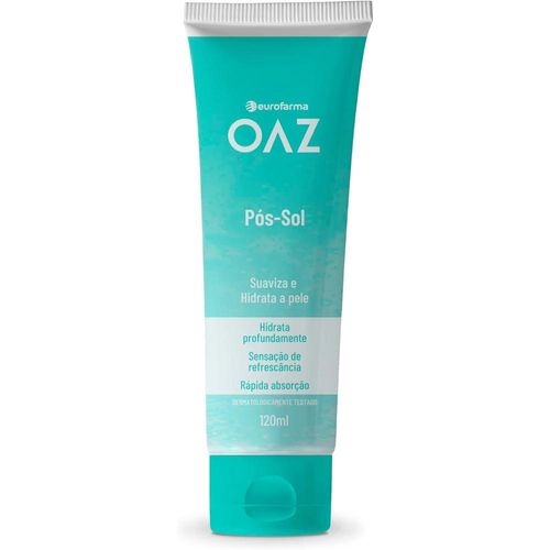 Pós-Sol Adulto OAZ Gel 120ml