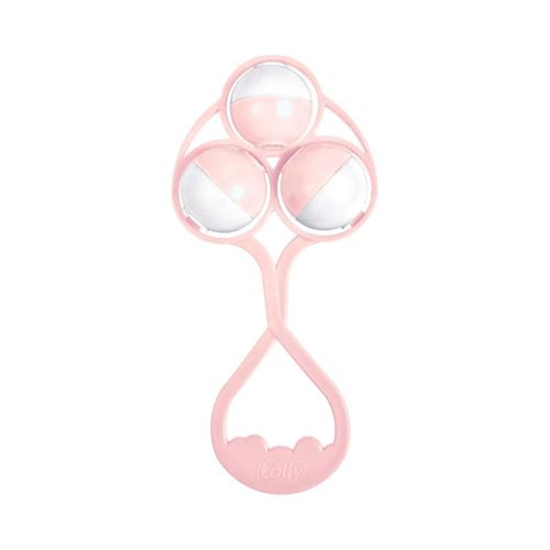 Chocalho Lolly Rosa com 1 Unidade