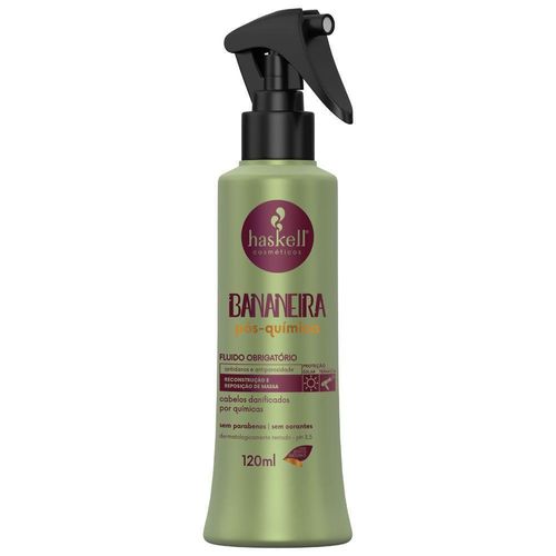 Fluído Capilar Haskell Cosméticos Pós-Química Bananeira 120ml
