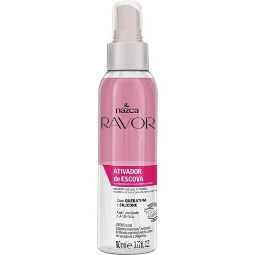 Ativador de Escova Ravor Bifásico Efeito Liso 110ml