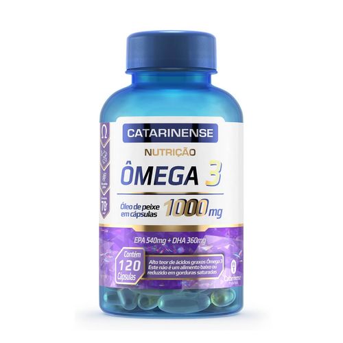 Ômega 3 Catarinense 1000mg com 120 Cápsulas