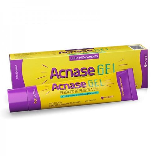 Acnase 50mg/g Gel de Uso Dermatológico 20g