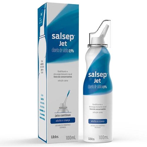 Salsep Jet 9mg/ml Solução Nasal 100ml