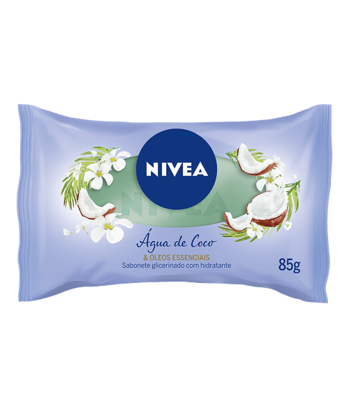 Sabonete em Barra Nivea Água de Coco e Óleos Essenciais com 85g