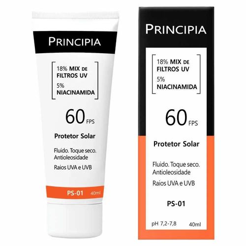 Protetor Solar Principia Ps-01 FPS 60 com 40ml