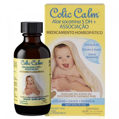 Colic Calm com Seringa Dosadora Suspensão de Uso Oral Frasco 59ml
