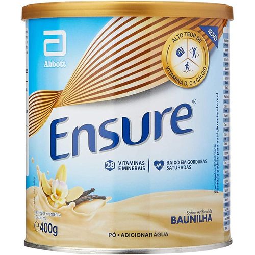 Suplemento Nutricional Ensure Baunilha 400g