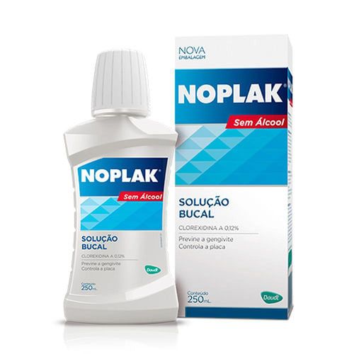 Solução Bucal Sem Álcool Noplak 250ml