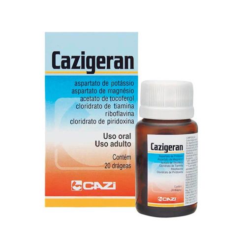 Cazigeran com 20 Drágeas