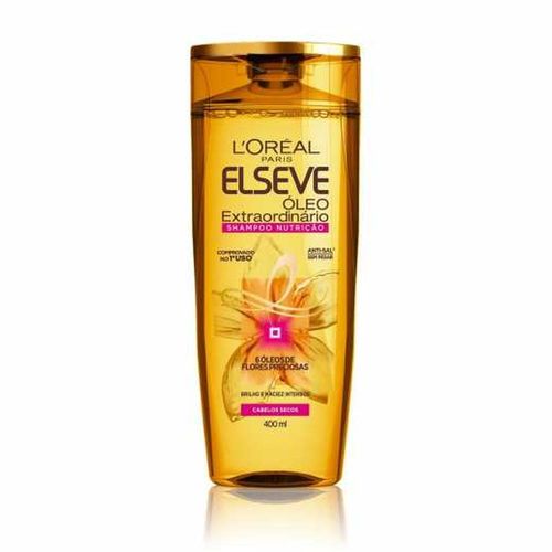 Shampoo Nutrição Elseve Óleo Extraordinário 400ml