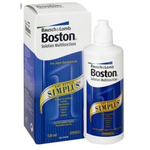 Boston Simplus Solução para Limpeza De Lentes 120ml