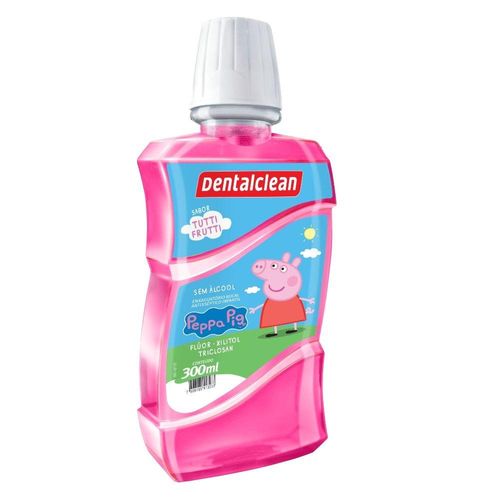 Enxaguante Bucal Peppa Tutti-Frutti Dentalclean 300ml