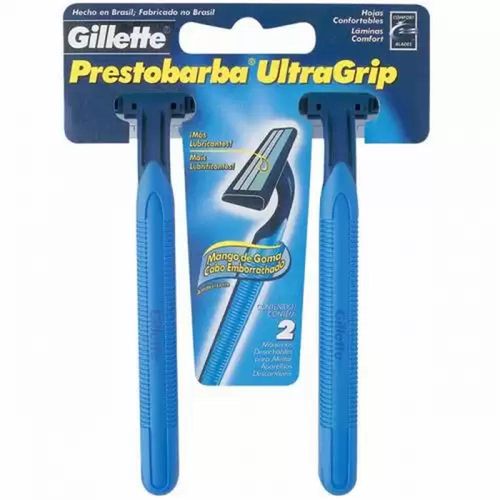 Aparelho de Barbear Gillette Prestobarba UltraGrip com 2 Unidades