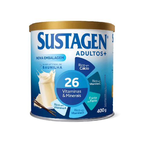 Complemento Alimentar Sustagen Adulto Baunilha 400g