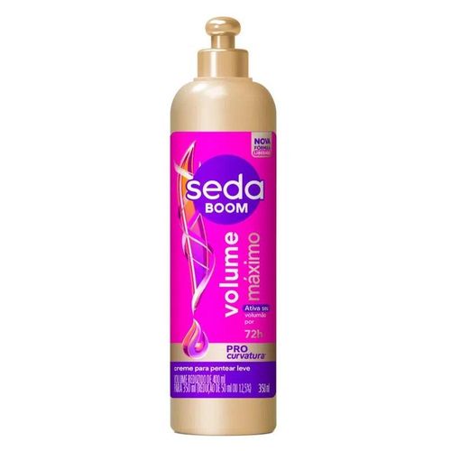 Creme para Pentear Seda Boom Volume Máximo 350ml