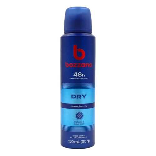 Desodorante Aerossol Antitranspirante Bozzano Dry 90g