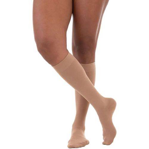 Meia Venosan Ultraline 20-30 Cor Bege Tamanho XG com 1 Par