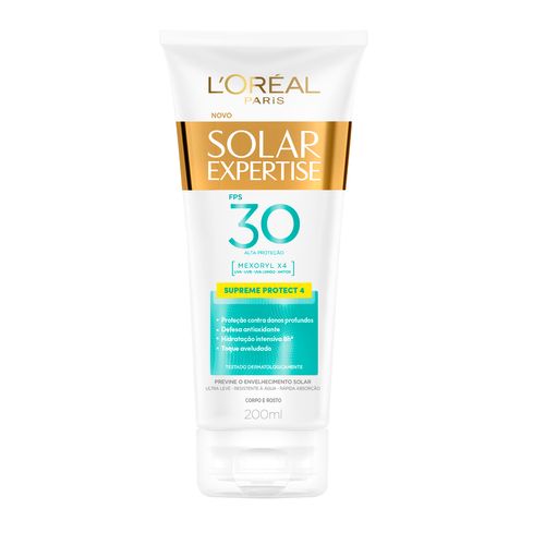 Protetor Solar Corporal L'Oréal Expertise Supreme Protect 4 FPS 30 200ml