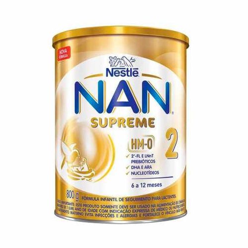 Fórmula Infantil NAN Supreme 2 HM-O 800g