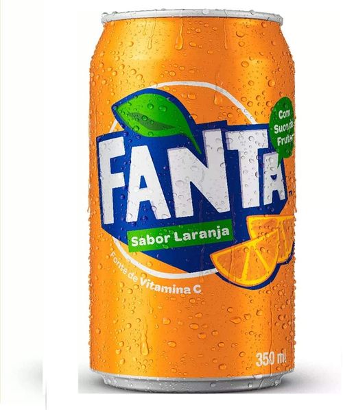 Refrigerante Fanta Laranja Lata 350ml