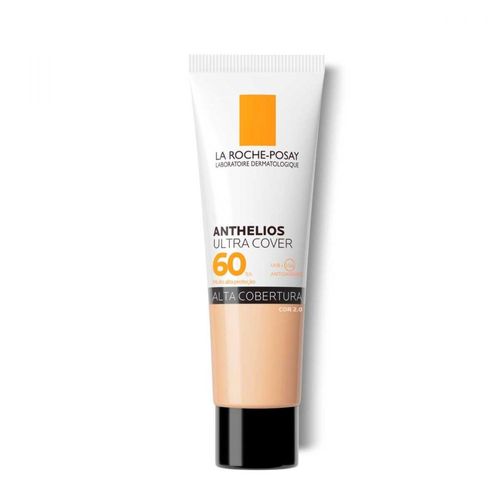 Protetor Solar Facial Anthelios Ultra Cover Cor 2.0 Pele Extra Clara FPS 60 30g