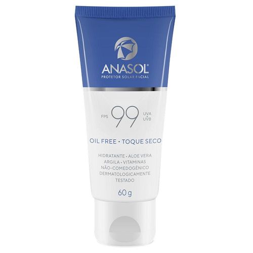 Protetor Solar Facial FPS 99 Anasol 60g