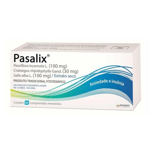Pasalix com 30 Comprimidos Revestidos