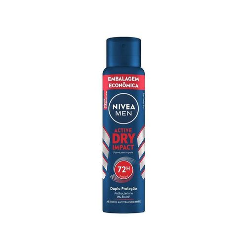 Desodorante Antitranspirante Nivea Men Active Dry Impact Aerossol 200ml