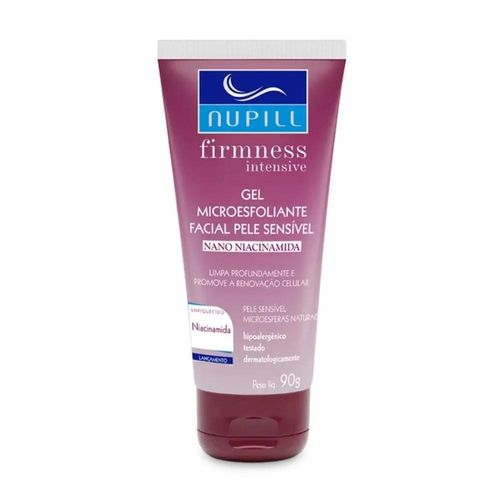 Gel Microesfoliante Pele Sensível Nupill Firmness Intensive Nano Niacinamida 90g