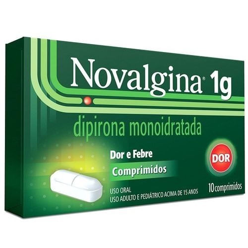 Novalgina 1g com 10 Comprimidos