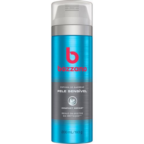 Bozzano Espuma de Barbear Pele Sensível 193g