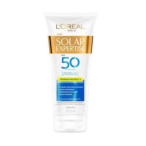Protetor Solar Corporal L'Oréal Expertise Supreme Protect 4 FPS 50 200ml