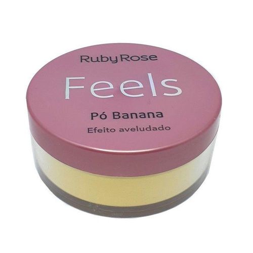 Pó Banana Feels Ruby Rose Efeito Aveludado 15g
