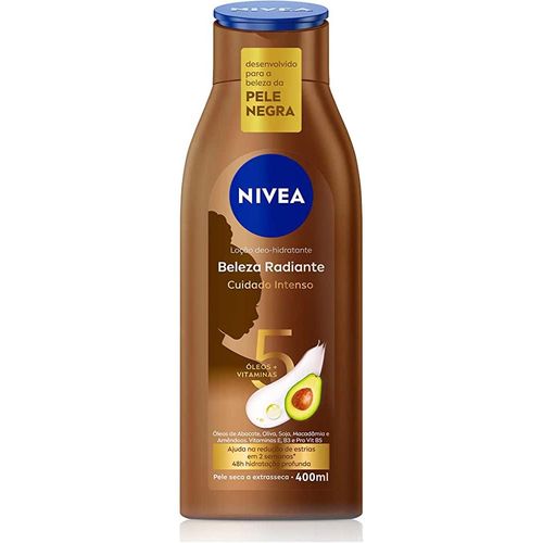 Nivea Loção Corporal Deo Hidratante Beleza Radiante 400ml