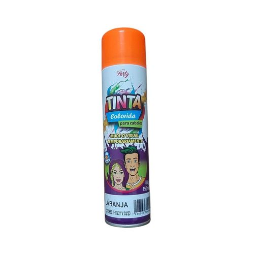 My Party Spray Capilar Tinta Colorida Laranja 150ml
