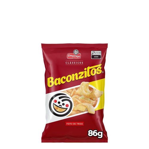 Salgadinho Elma Chips Baconzitos 86g
