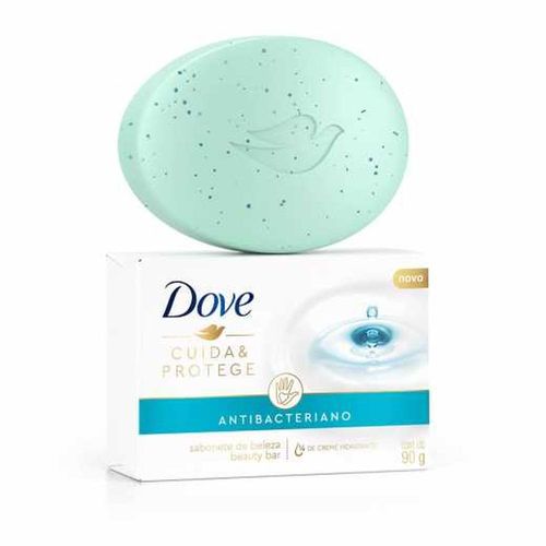 Sabonete em Barra Antibacteriano Dove Cuida & Protege 90g
