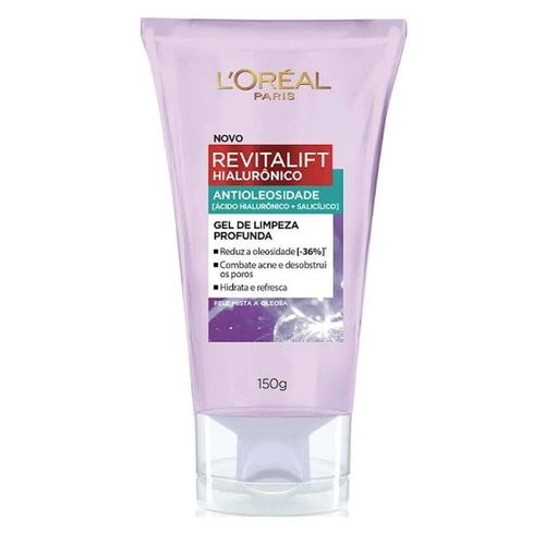 Revitalift Gel Facial Hialurônico Cleasing Oily Skin 150g