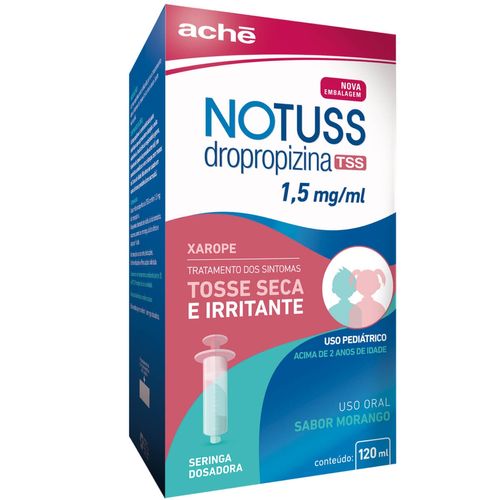 Notuss TSS 1,5mg/mL Xarope 120ml