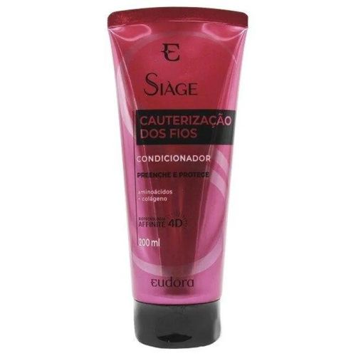 Condicionador Eudora Siàge Cauterização Dos Fios 200ml