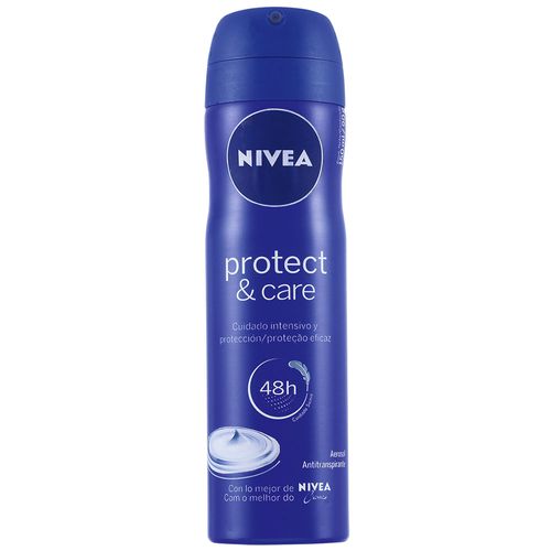 Desodorante Antitranspirante Aerosol Nivea Protect & Care 150ml