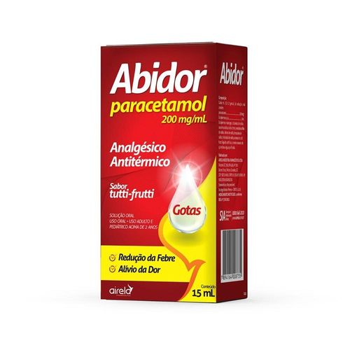 Abidor 200mg/ml Solução de Uso Oral Gotas 15ml