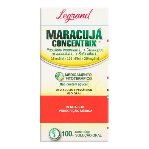 Maracujá Concentrix Legrand Pharma Solução Oral 100ml
