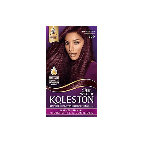 Kit Coloração Creme 366 Acaju Púrpura Wella Koleston