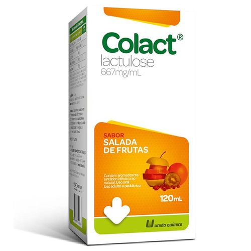 Colact 667mg/ml Xarope Sabor Salada de Frutas Frasco 120ml