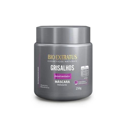 Bio Extratus Homem Máscara Capilar Desamarelador Grisalhos 250g